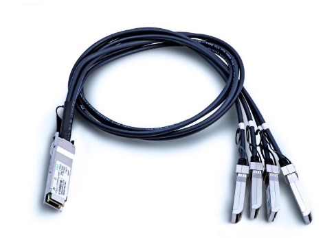 Brocade 57-1000307-01 QSFP 10m Breakout Active Optical Cable AOC (57-1000307-01 compatible)